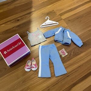 American Girl Track Suit Just Like You 2007 with box